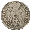 dwugrosz 1565, Wilno, Ivanauskas 602:89, T. 10, moneta z załatanym otworem, bardzo rzadka