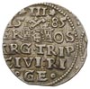 trojak 1585, Ryga, Gerbaszewski 27, moneta niecentrycznie wybita