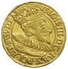 dukat 1595, Gdańsk, złoto 3.48 g, H-Cz. -, Fr. 10, Kaleniecki s 156, T. 20, lekko gięty ale dość ł..