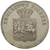5 złotych 1831, Warszawa, Plage 272, minimalnie justowane, ale ładnie zachowane