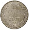 1 1/2 rubla = 10 złotych 1835, Petersburg, korona szeroka, Plage 323, Bitkin 1087