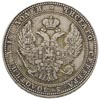 3/4 rubla = 5 złotych 1835, Warszawa, Plage 348, Bitkin 1139, patyna