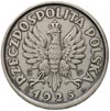 5 złotych 1925, Konstytucja odmiana z monogramem SW (prezydenta Stanisława Wojciechowskiego) i WG ..