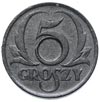 5 groszy 1939, Warszawa, moneta \bez otworu\" z wyraźnie zaznaczonym miejscem na otwór