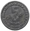 5 marek 1942, Łódź, aluminium magnez, Parchimowicz 14 b, moneta z certyfikatem G. Franquinet’a, śl..
