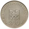 200 złotych 1974, Warszawa, XXX LAT PRL, na rewersie wypukły napis PRÓBA, srebro, Parchimowicz P-4..