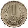 1 złoty 1949, Warszawa, na rewersie wklęsły napi