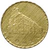 2 złote 2007, Warszawa, Łomża, moneta wybita na cieńszym krążku, nordic gold 3.96 g