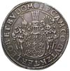 talar 1633, Szczecin, moneta z tytułem biskupa kamieńskiego, Hildisch 302, Dav. 7282, minimalna wa..