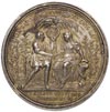 medal autorstwa Martina Holzhey’a medaliera z Amsterdamu na 25-lecie ślubu Henryka Soermansa, Aw: ..