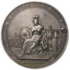 medal autorstwa J.F.Holzhaeussera dedykowany królowi przez członków Komisji Menniczej upamiętniają..