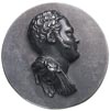 medal z Aleksandrem I, sygn. Charton f. z 1820 roku, Aw: Popiersie Aleksandra I w prawo, poniżej s..