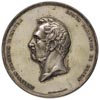 Jan Paskiewicz - 50 lat służby, medal autorstwa J. Minheymera z 1850 r., Aw: Głowa w lewo, w otoku..