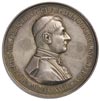 kardynał Mieczysław Ledóchowski - medal wybity w 1877 r., z okazji uwięzienia w Ostrowiu, Aw: Popi..