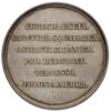 kardynał Mieczysław Ledóchowski - medal wybity w 1877 r., z okazji uwięzienia w Ostrowiu, Aw: Popi..
