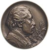 Cyprian Godebski-medal autorstwa Ignacego Łopieńskiego 1898 r., Aw: Popiersie w prawo, sygn. Łopie..