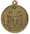 zestaw medali religijnych z uszkiem, Jasna Góra 1882 /Rewoliński 129/ i Bractwo Świętej Rodziny, m..