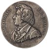 Fryderyk Chopin-medal autorstwa Lauera 1910 r., Aw: Popiersie Chopina w lewo, w otoku napis, Rw: W..