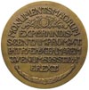 Marian Sokołowski-medal autorstwa Kunzeka z okazji odejścia profesora z Katedry Historii Sztuki 19..