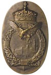 medal pamiątkowy z Akcji Niepodległościowej w Krakowie w 1914 r., projektu Józefa Wilka wybity w W..