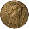 10-lecie odzyskania wolności-medal autorstwa T. Breyera 1928 r., Aw: Orzeł z cyfrą X na piersi i n..