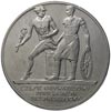 medal Powszechnej Wystawy Krajowej w Poznaniu 1929 r., Aw: Snopek zboża i napis, Rw: Merkury i rob..