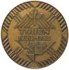700-lecie założenia miasta Torunia 1933 r., - medal autorstwa Stanisława Repety, Aw: Na górze styl..