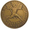 Zawody Challenge w Warszawie 1934 r. - medal aut