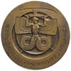 Zawody Gordon Bennetta w Warszawie 1936 r., medal autorstwa S. Szukalskiego, Rw: Stylizowany Ikar ..