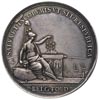 medal autorstwa J.G.Holtzhey’a 1768 r., Aw: Anioł opiekun Polski i Litwy zstępujący z nieba, trzym..