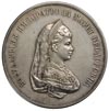 Aleksander III, -medal nagrodowy za moralność i sukcesy w nauce, Aw: Popiersie carycy Marii Fiodor..