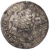 Jan Jerzy 1615-1656, talar 1633, Aw: Półpostać, Rw: Tarcza herbowa, srebro 28.89 g, Schnee 845, Da..