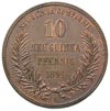 Niemiecka Nowa Gwinea, 10 fenigów 1894 A, Berlin, J. 703, patyna