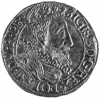 dukat 1611, Gdańsk, Aw: Popiersie i napis, Rw: Herb Gdańska i napis, Kop.IV.2 -R-, H-Cz.1278 R, Fr..