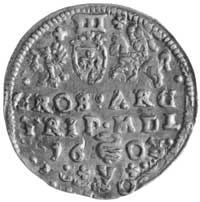 trojak 1603, Wilno, Aw: j.w., Rw: j.w., Kop.III.