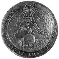 5-dukatówka medalowa b.d., (Jan Höhn Młodszy), Aw: Popiersie w zbroi i napis MICHAEL D G REX POL M..