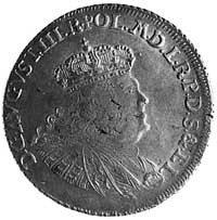 złotówka 1762, Gdańsk, Aw: Popiersie i napis, Rw