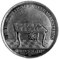 medal z okazji święta Orderu Orła Białego 1754, 