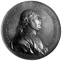 medal Karola Wyrwicza (1716-1793, jezuita, rektor Collegium Nobilium w Warszawie) 1772, autorstwa ..