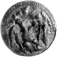 medal lany łączony z dwóch części, z okazji utwo