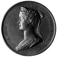 medal z okazji ślubu Marii Leszczyńskiej z Ludwi