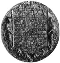 medal Trójcy Świętej roboty Hansa Reinharta Starszego za panowania Maurycego Saskiego 1541-1553, A..