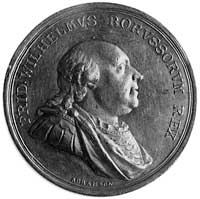medal z okazji przysięgi wierności składanej królowi pruskiemu przez prowincje polskie przyłączone..