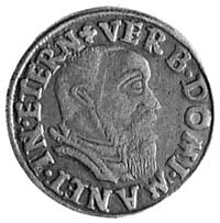 trojak 1544, Brzeg, Aw: Popiersie i napis, Rw: Napis, FbSg. 1362