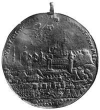 odbitka w złocie o wadze 10 dukatów talara medalowego 1686, Krzemnica (przedstawia triumf cesarza ..