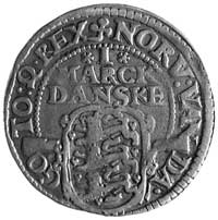 1 marka 1615, Aw: Półpostać króla i napis, Rw: Tarcza herbowa i napis, Hede 99C