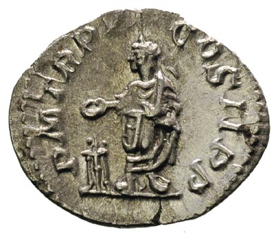 Sewer Aleksander 222-235, denar 227, Rzym, Aw: P