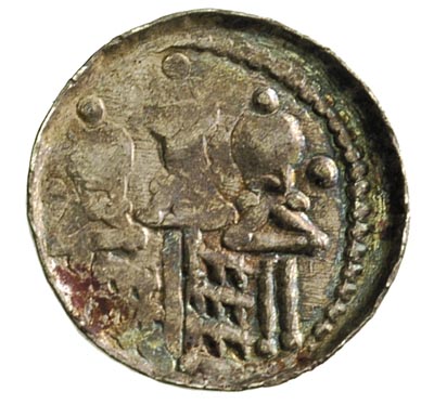 Bolesław Śmiały 1058-1080, denar, typ królewski,