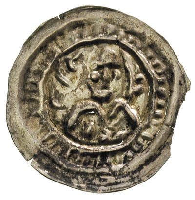 Mieszko III Stary 1138-1202, brakteat, Gniezno?,