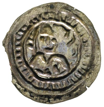 Mieszko III Stary 1138-1202, brakteat, Gniezno?,
